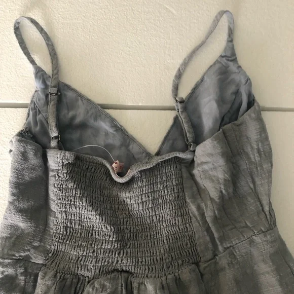 PacSun Lottie Moss light blue ruffle mini dress - Picture 11 of 14